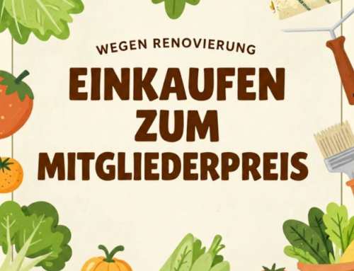Einkaufen zum Mitgliederpreis wegen Renovierung